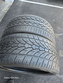 only 2 tires 305 35r24 (112v) 
One tire lion hart
One tire decenti $150.00 both.
FIRM PRICE, FIRM PRICE FIRM PRICE, FIRM PRICE