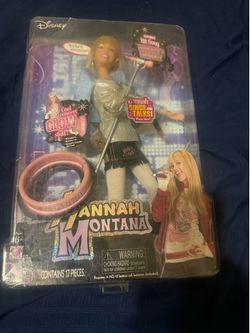 Disney Hannah Montana Singing 12 in Fashion Doll Collector Toy w/ 17 Accessories