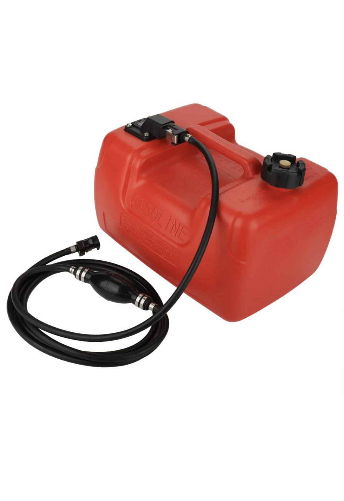 Portable Boat Fuel Gas tank 12L 3 Gallon Marine Outboard Gas Tank for YAMAHA Barco De Motor Fuera De Borda with Connector Replace Yamaha 6YL-24201-24-