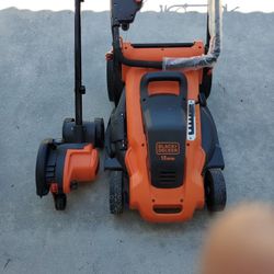 Electric Lawnmower and Edger