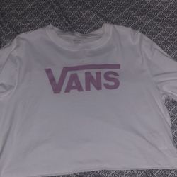 cropped vans tee