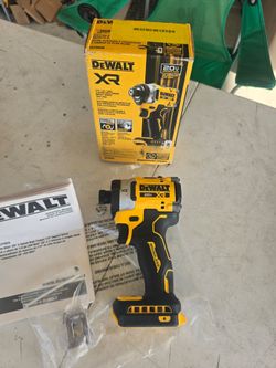 🔥$130 PRICE IS FIRM🔥 DEWALT 20V MAX XR 1/4 in. Stubby Impact Drill 3-Speed High Torque (Tool Only) (Newest Model)