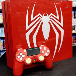 PS4 Pro Spider-Man 1 Tb Console Used 