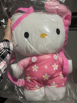 Hello Kitty Plush Backpack 