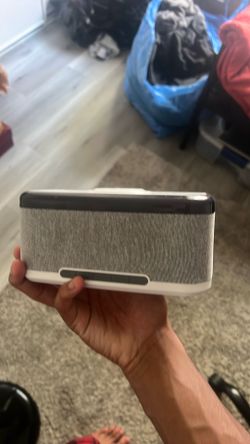 Lightup Bluetooth Alarm clock Speaker