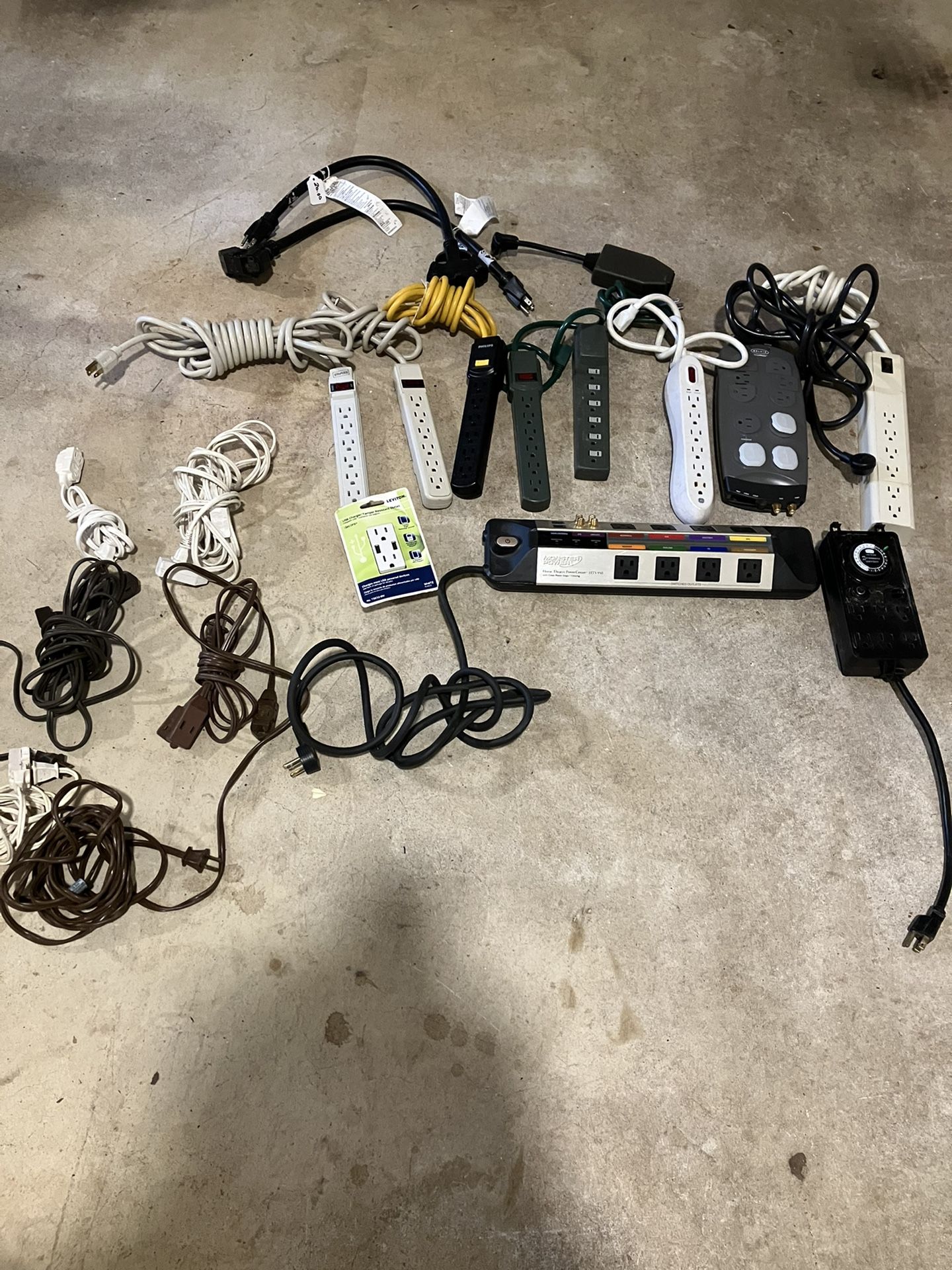 Electrical - Power Strips, Monster Power, Outdoor Timer, Extension Cords