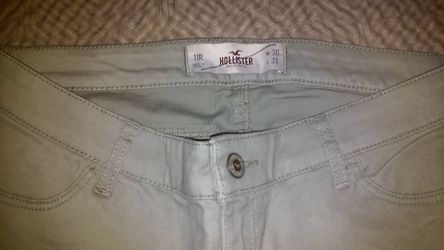 Hollister beige skinny jeans