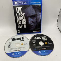 The Last of US Part II Sony PlayStation 4 PS4 Complete 2-Disc