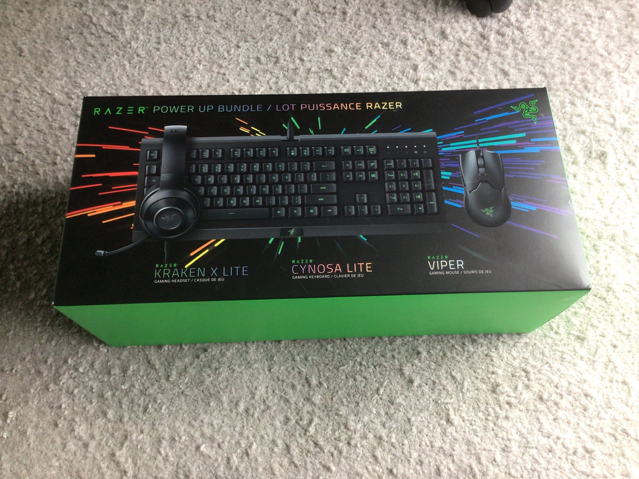 RGB Gaming Keyboard Bundle $80 