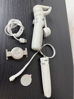 DJI Osmo Mobile Gimbal Stabilizer with Tripod & Accessories – Excellent Condition