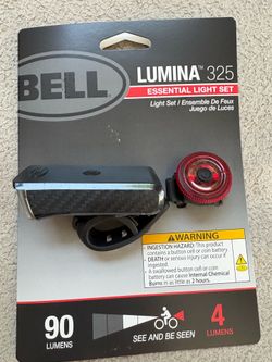 Bell Lumina 325 Bike Light Set – New/Sealed