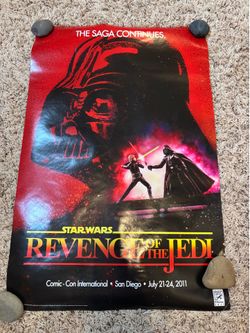 Star Wars Revenge of the Jedi poster (2011)(19.5” x 30”)
