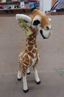3 Feet Tall Melissa & Doug Standing Plush Baby Giraffe