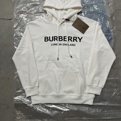 Burberry Hoodie All White