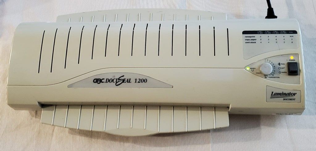 GBC Docuseal 1200 Document Laminator - Tested - Excellent working condition