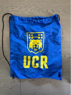 UCR Nylon Drawstring Bag