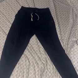 Navy polo sweatsuit pants 