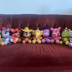 Funko Fnaf Pizza Simulator Plush Full Set (Includes Walmart Exclusives)