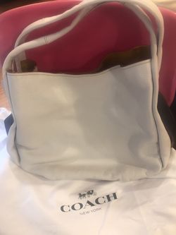 Leather Coach bag