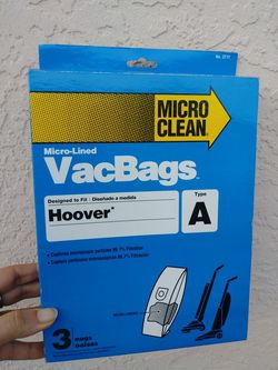 Brand new vacuum bags for Hoover