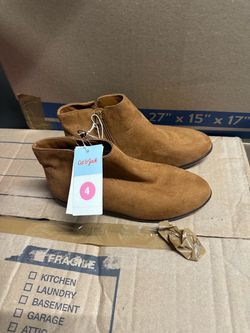 Cat & Jack Kids Ankle Boots Size 4