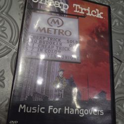 Cheap Trick Music For Hangovers DVD Rhino Edition 14 Tracks 