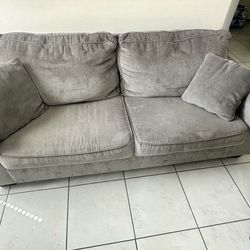 Grey couches set of 2