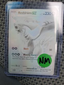 Pokemon- Rare Reshiram ex #173/086 NM
