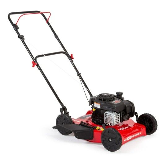 NEW! Hyper Tough 20-inch 125cc Gas Push Mower with Briggs & Stratton Engine *RED*