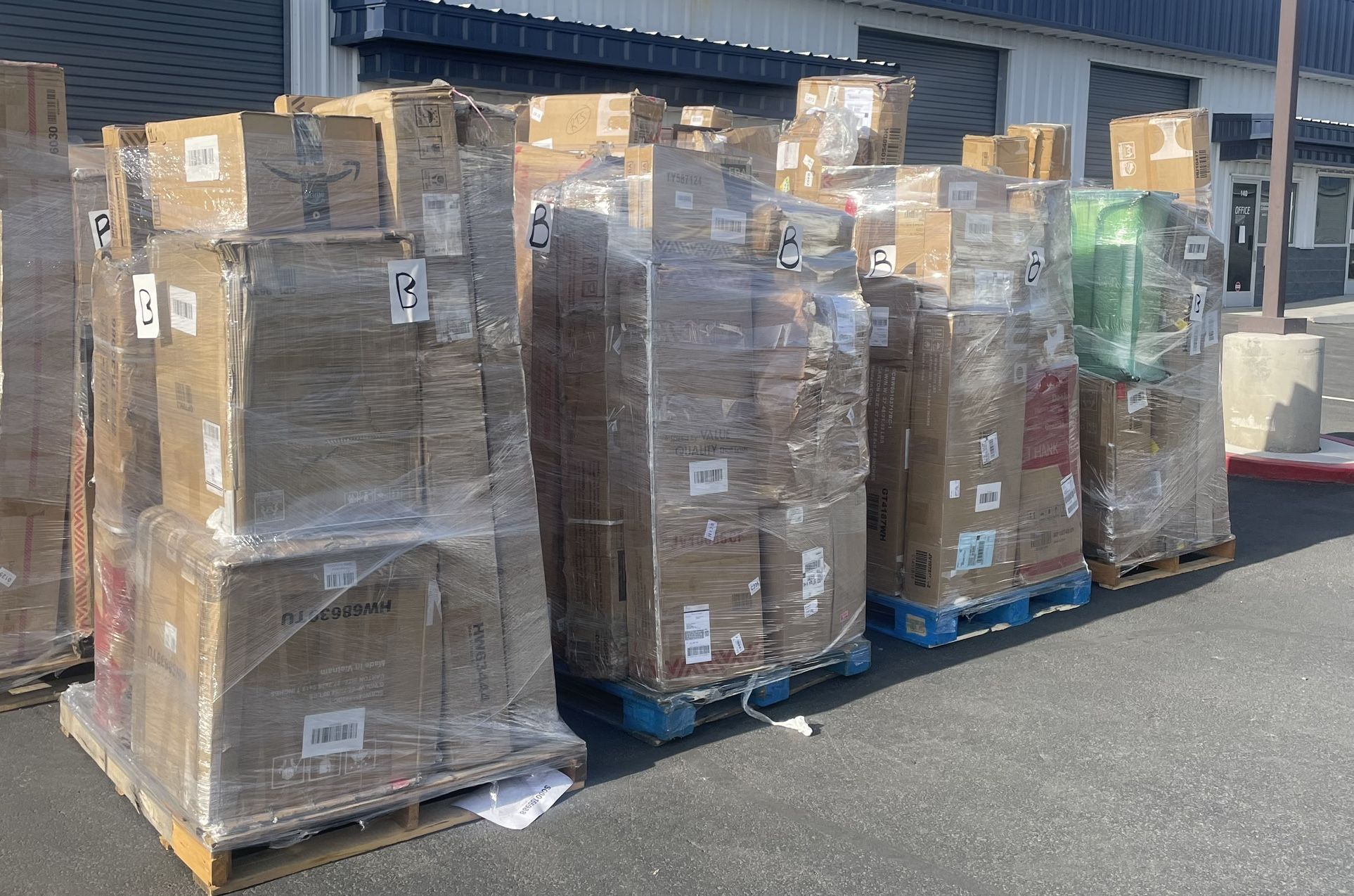 Costway Liquidation Pallets, Paletas De liquidacion
