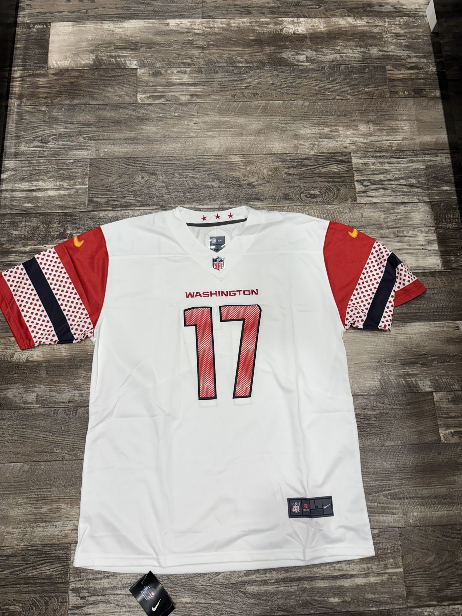 Terry McLaurin (sz Below) White Washington Commanders Football Jersey