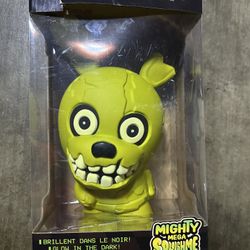 Five Nights At Freddy's 10" GLOW in DARK Figure Mighty Mega SquishMe Springtrap FNAF