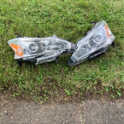 Professional Clean 2015 Nissan Altima Headlights