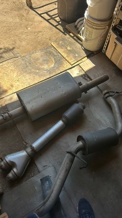 Mofles para troca eran de una Silverado  18