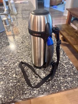 Zojirushi 1.0L (34 oz) Stainless, Vacuum-Insulated bottle, Tuff Sports Model
