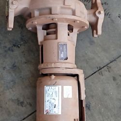 taco stainless steel pump motor combo heating  1635D3E2  1hp  1ph  series 1600 in good condition 