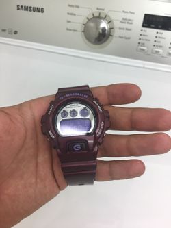 G shock maroon