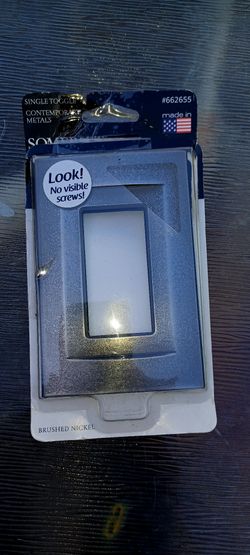 Hidden Screw Light- Switch Cover