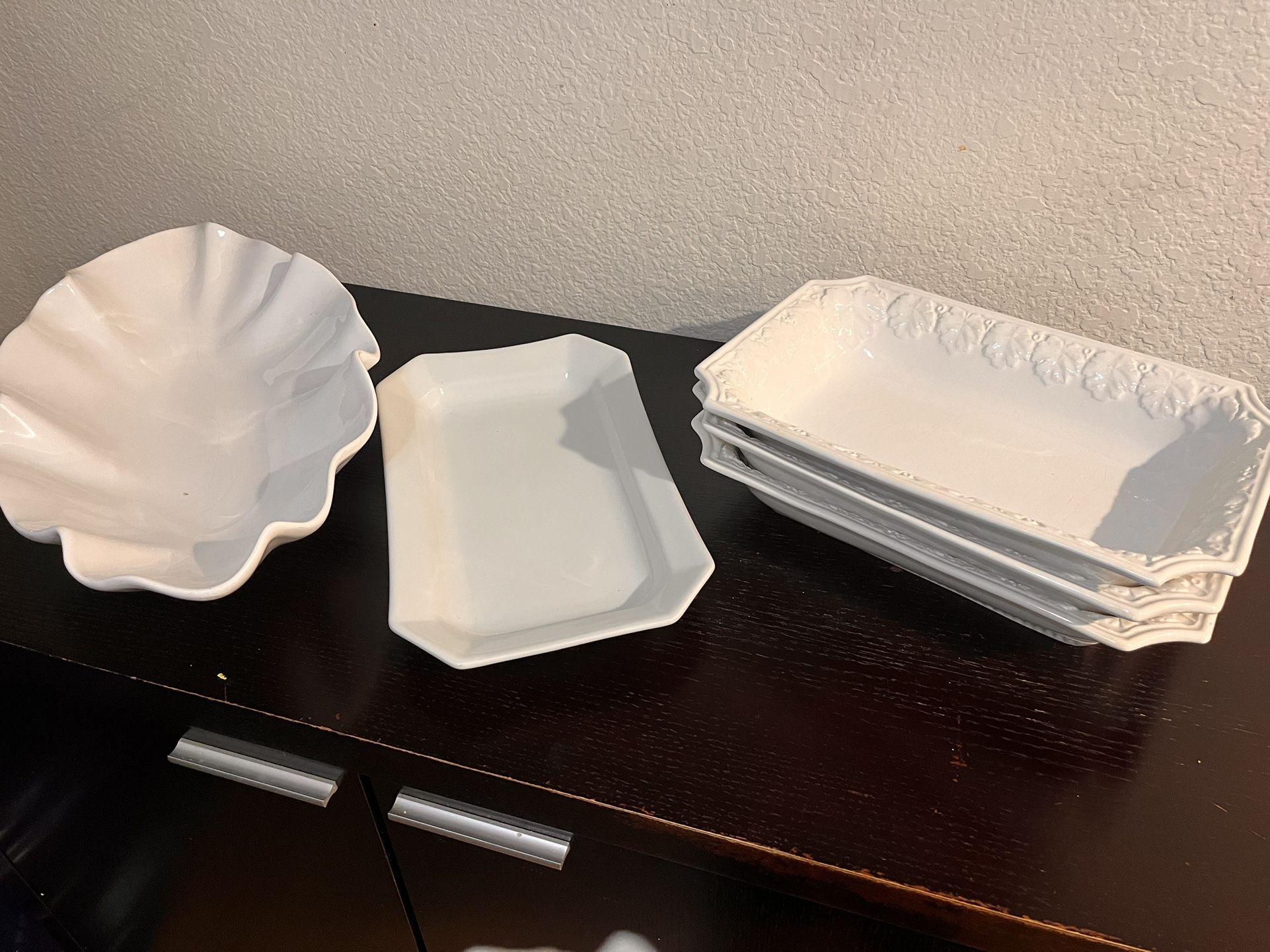 White Dishes