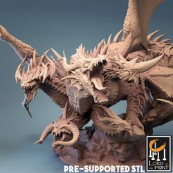 3D printed Tiamat