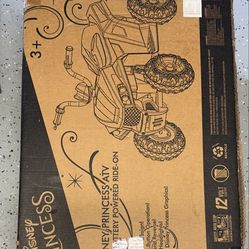 Disney Ultimate Princess 12V ATV Ride-On