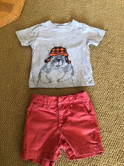 18-24 mo gap shorts Gymboree top