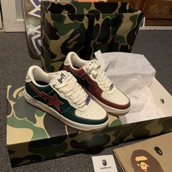 Bape Sta End Bowling Shoes 