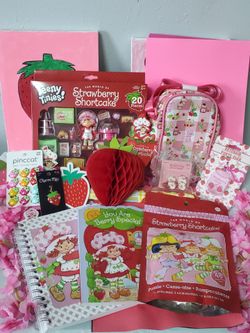 Strawberry shortcake  toy, journal collection