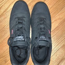 Men’s Size 12 - Black Suede Shoes