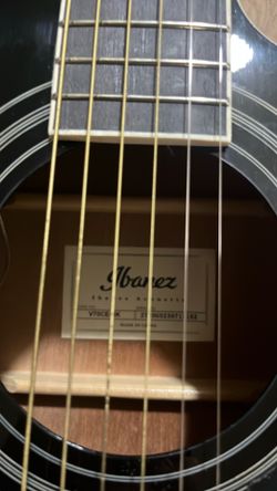 Ibanez acoustic guitar