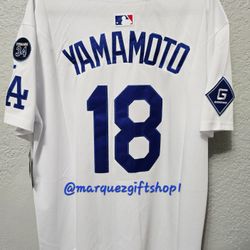 Men's Yamamoto Dodgers Jersey (XL)
