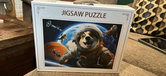 Dogs in Space- 1,000 piece jigsaw puzzle - 27 X 20 - Nattork
