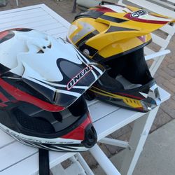 MUST GO! O’Neil WF S42 Motocross Helmet- XL And GMax Motocross Helmet- Large- Used $20 TOTAL
