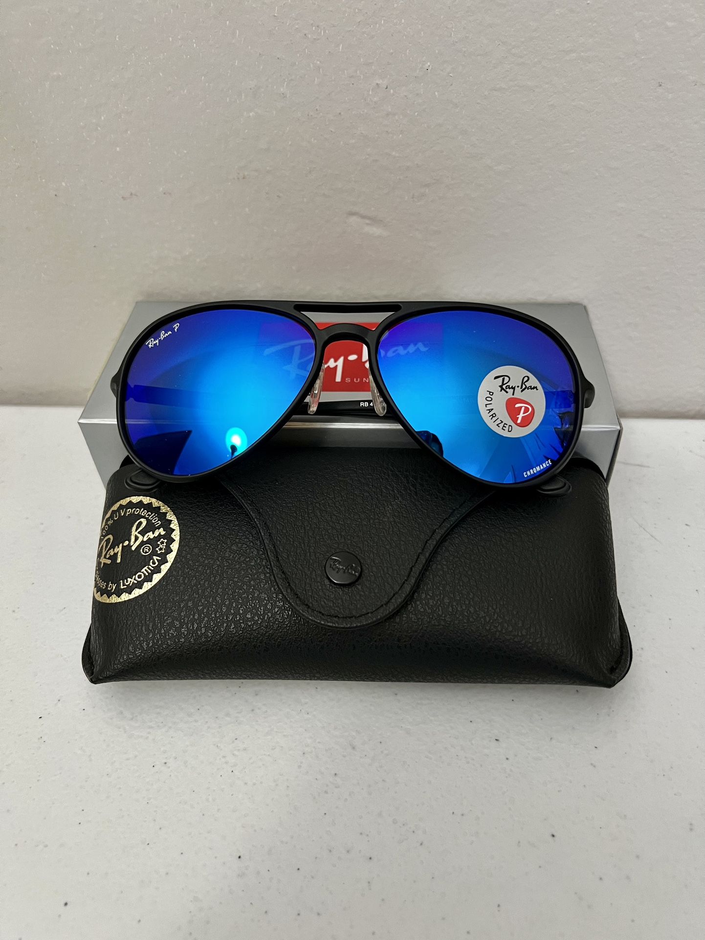 Chromance NEW Polarized RayBan Sunglasses with Original Ray Ban